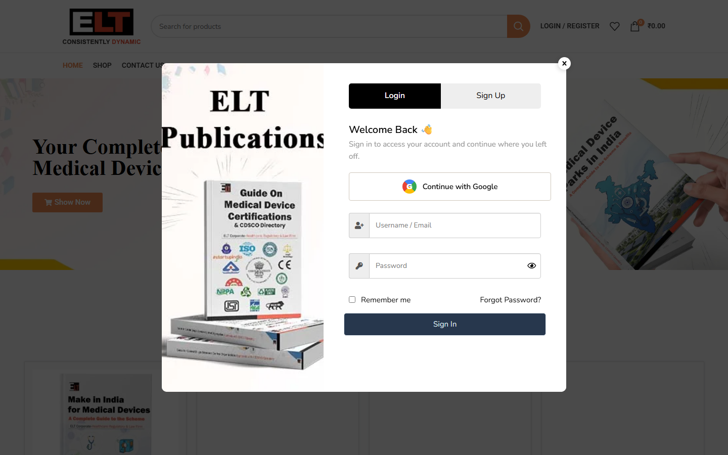 ELT Publication medical certification book store preview